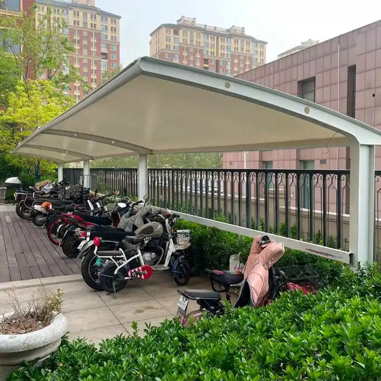 南丹县膜结构电动车棚